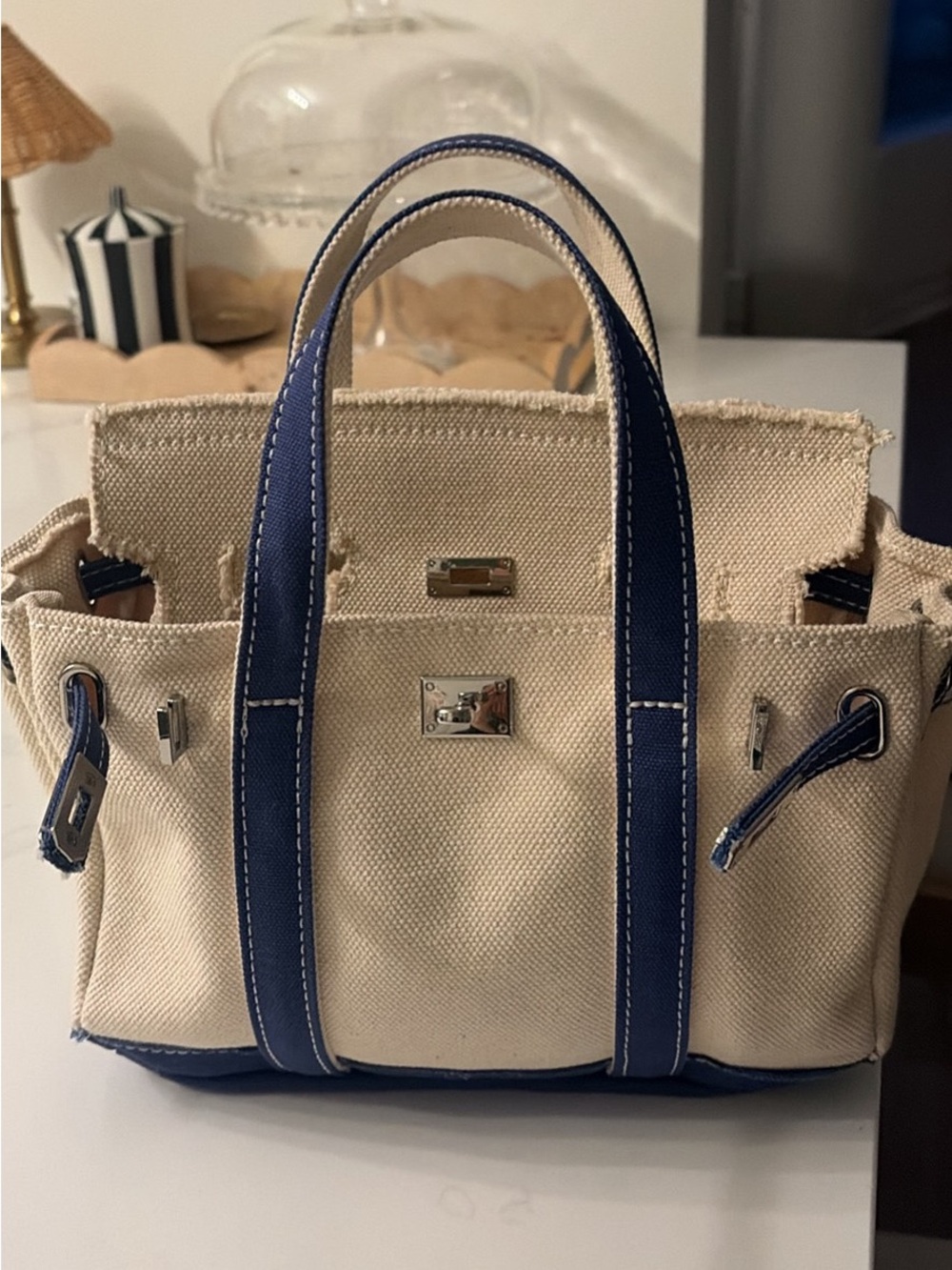 Sunwin canvas mini boatkin blue